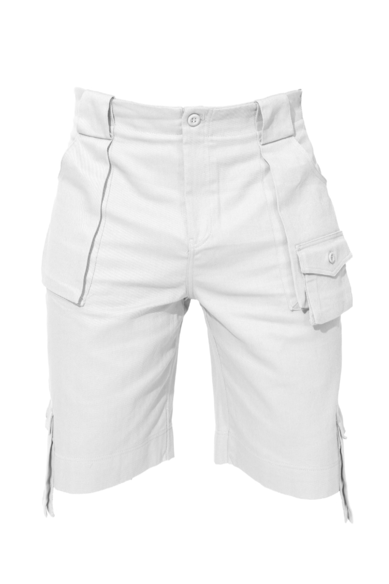 מכנס ברמודה עם כיסים
